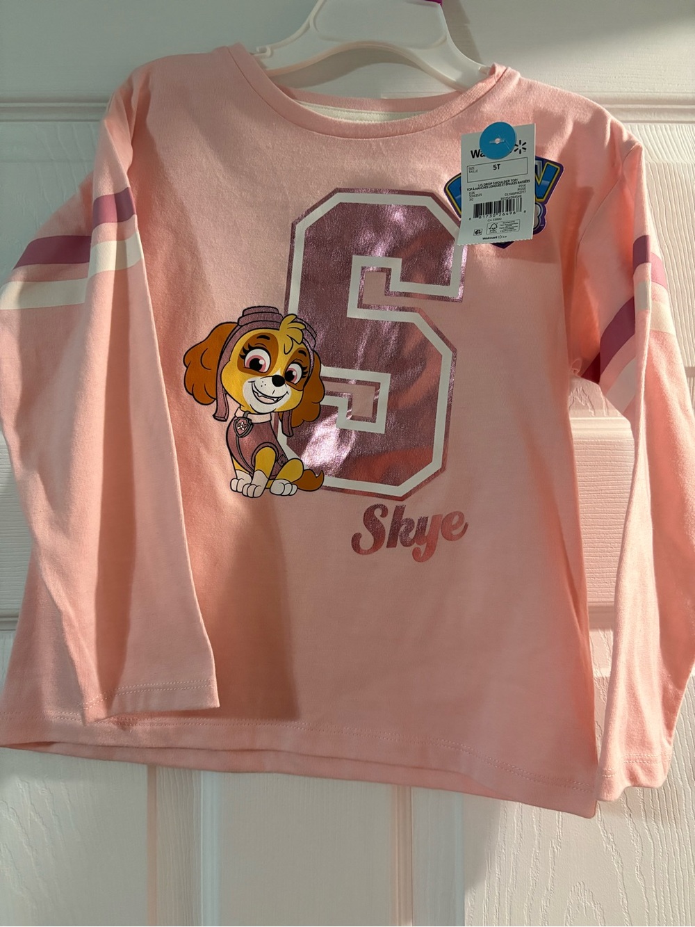 Nickelodeon Paw Patrol Skye Pink Long-Sleeve Tee
